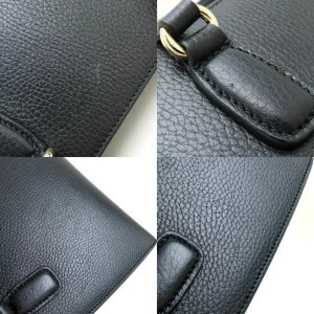 Gucci Leather Handbag Soho Black - Picture 4 of 9